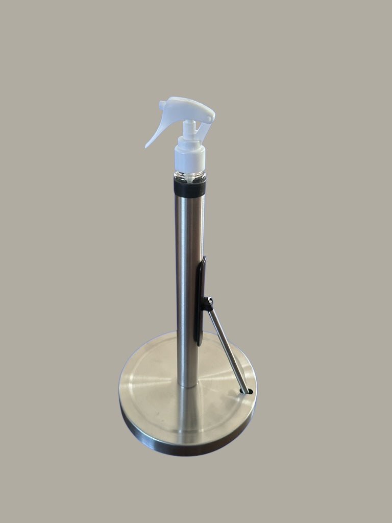 Keukenrolhouder met sprayflacon