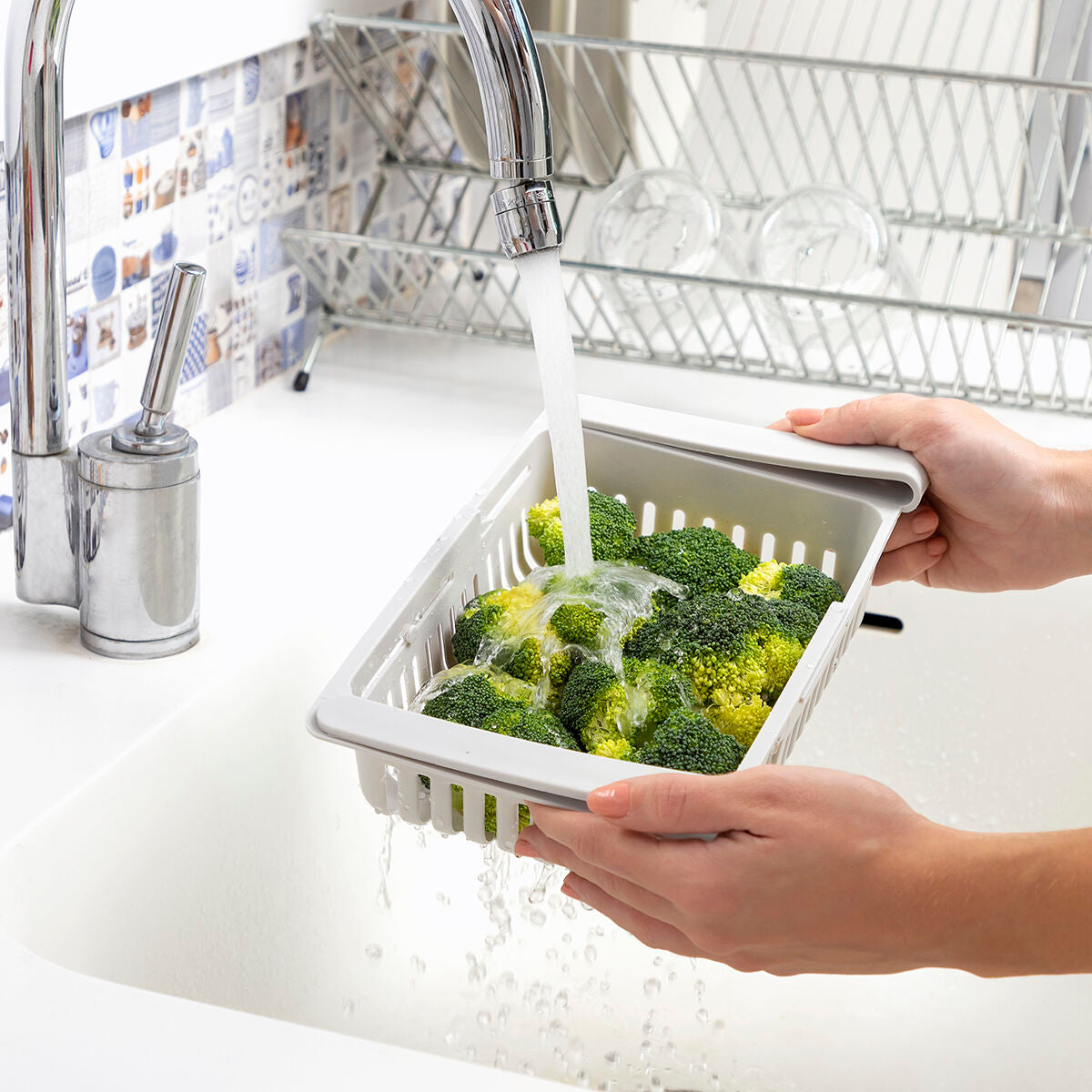 Innovagoods Aanpasbare Koelkastorganiser Friwer Innovagoods 2 Stuks