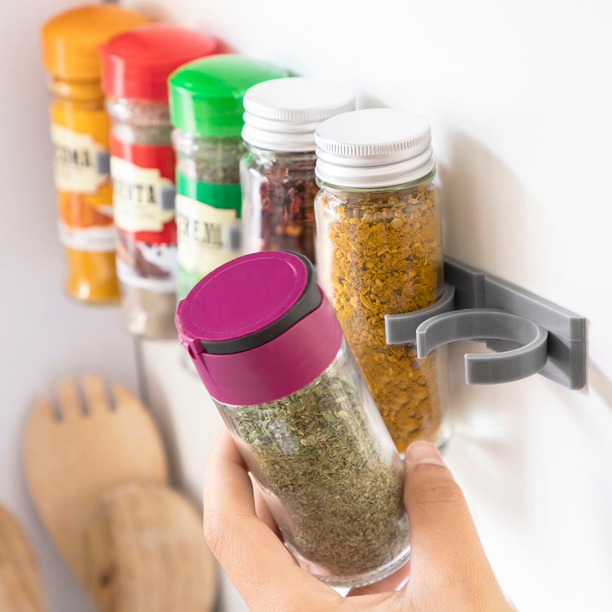 Innovagoods Zelfklevend En Verdeelbaar Kruidenrek Jarlock X20 Innovagoods