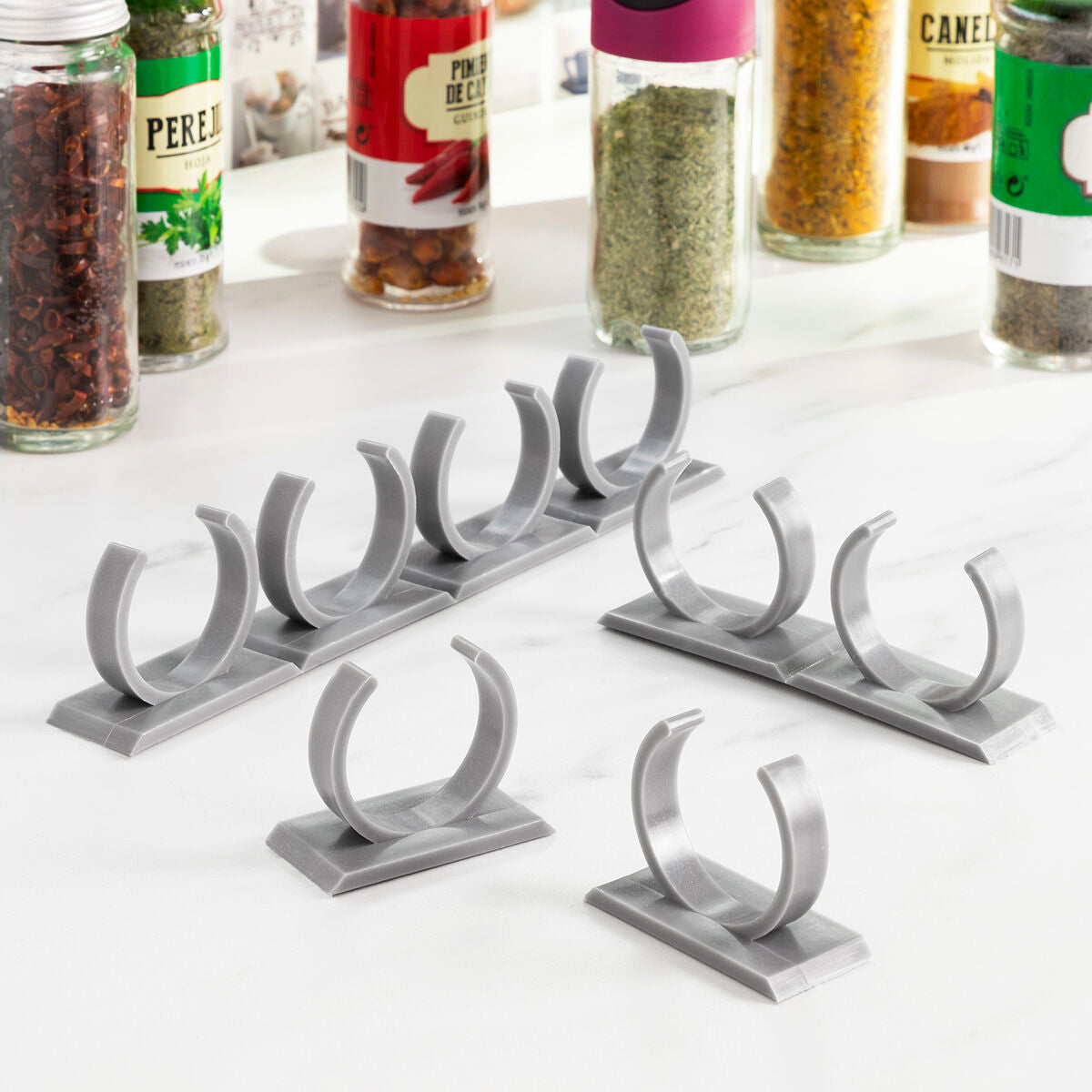 Innovagoods Zelfklevend En Verdeelbaar Kruidenrek Jarlock X20 Innovagoods
