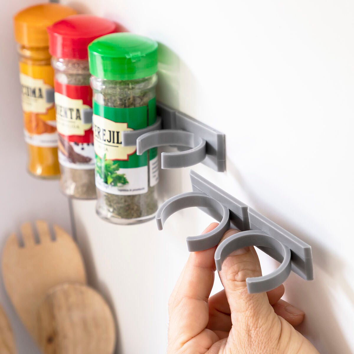 Innovagoods Zelfklevend En Verdeelbaar Kruidenrek Jarlock X20 Innovagoods