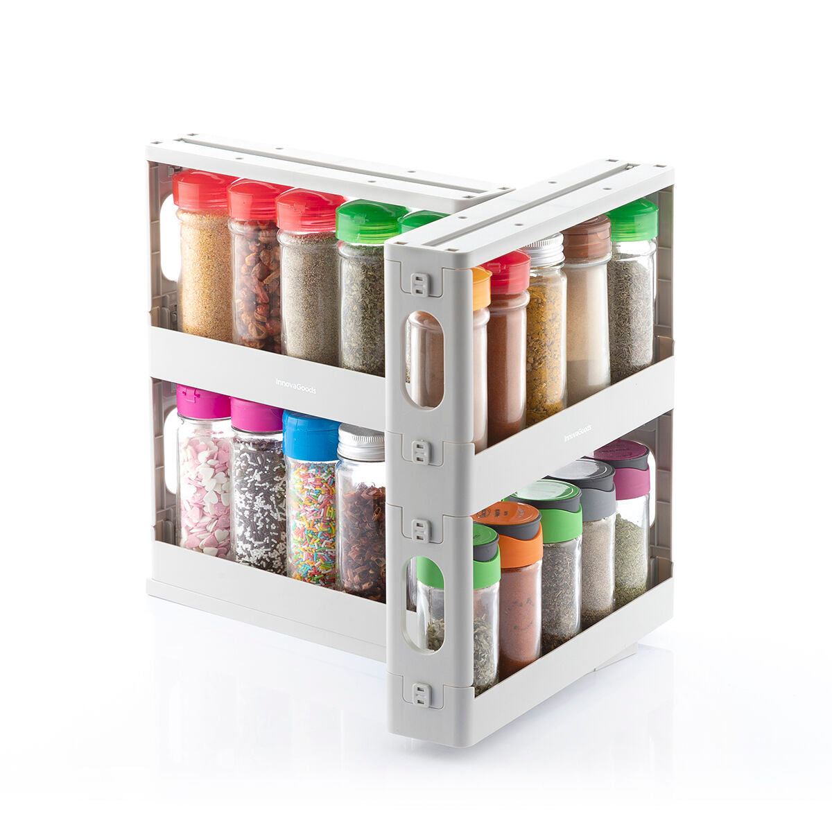 Innovagoods Glijdbaar En Kantelbaar Kruidenrek Rispick Innovagoods