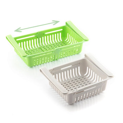Innovagoods Aanpasbare Koelkastorganiser Friwer Innovagoods 2 Stuks